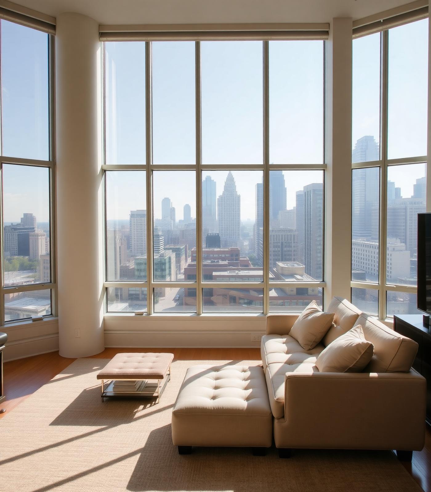 Guest-ready Airbnb interior in Atlanta